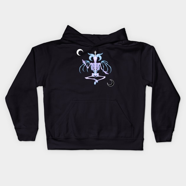 As Above, So Below Kids Hoodie by Luna-Cooper